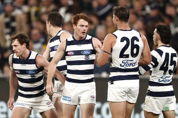 Geelong players will have to choose between home lockdown or hotel quarantine.