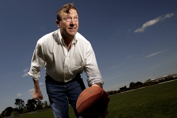 Geoff Ablett at Casey Fields in Cranbourne.