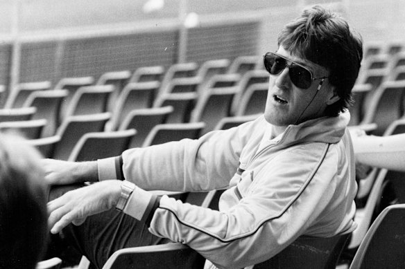 Geoff Lawson in 1986.