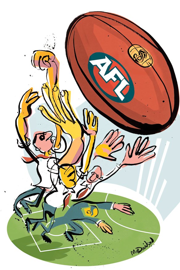 AFL clubs are now the domain of corporate Australia.