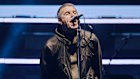 Liam Gallagher performs in Cardiff on the first night of Oasis’s Live 25′ Tour.