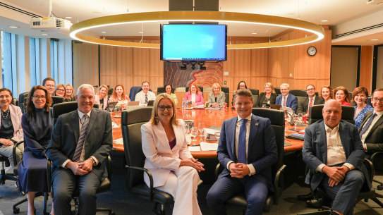 Victorian Premier Jacinta Allan holds her first cabinet meeting as leader on Monday.