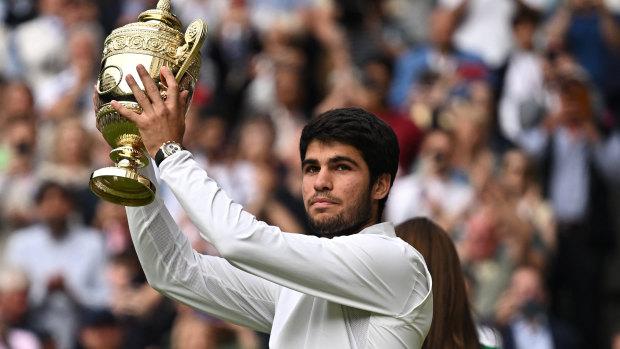 Changing of the guard: Alcaraz beats Djokovic to win Wimbledon men’s title
