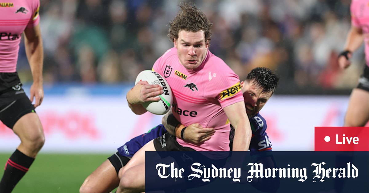 NRL 2025 LIVE updates: Leota and Fisher-Harris get physical as Warriors take two-point lead
