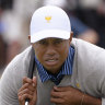 Tiger hauls his ailing team with him at Presidents Cup