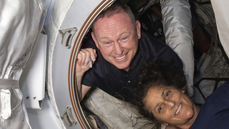 SpaceX capsule docks to bring home stranded NASA astronauts
