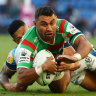 Johnston bags hat-trick in Rabbitohs win over Titans