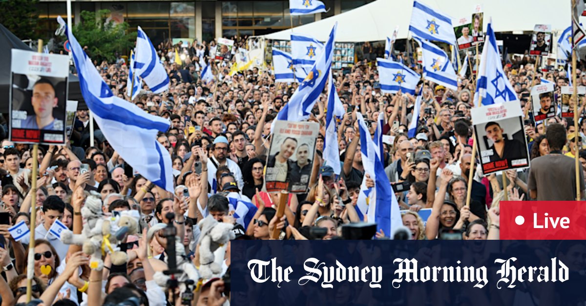 Australia news LIVE: Gaza hostages freed as world leaders back Trump’s peace deal; AFP probes Thorpe’s ‘burn down Parliament house’ comment