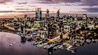 The growing skyline of Perth, Australia’s gateway to Asia.