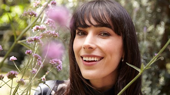 Geraldine wears KitX dress, Holly Ryan earrings.