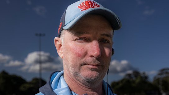 Waratahs head coach Darren Coleman.