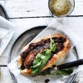 Adam Liaw's barbecued sausage in sauce recipe (link below).