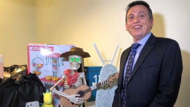 Community, arts and lifestyle committee chairman with lost property collected across Brisbane council facilities.