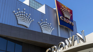 Crown's Melbourne casino remains closed due to the COVID-19 pandemic. 