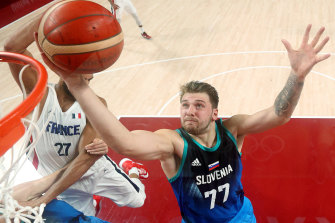 Slovenia’s NBA superstar Luka Doncic.