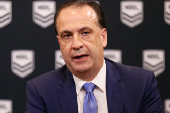 ARLC chairman Peter V’landys.