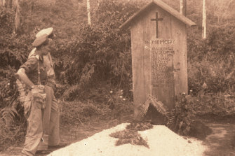 Australian prisoner of war graves on the Indonesian island of Ambon.
