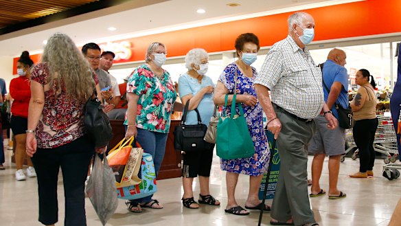 Neighbourhood shopping centres and their giant supermarket tenants have been doing brisk business.