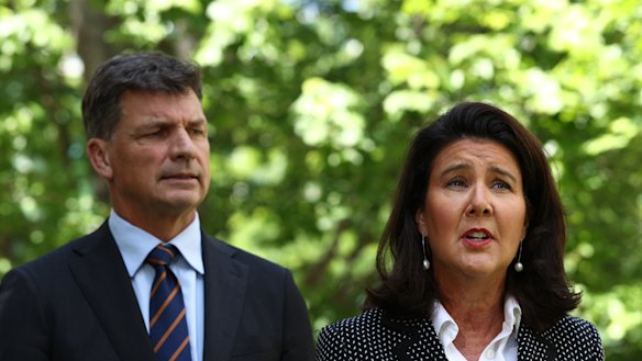 Angus Taylor and Jane Hume will release the Coalition’s election costings, which are expected to show a $40 billion reduction in gross government debt.