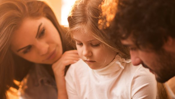 "One of the mistakes we can make as parents is, 'Cheer up, cheer up, it's fine, you'll be OK'," says clinical child psychologist Kirrilie Smout. 