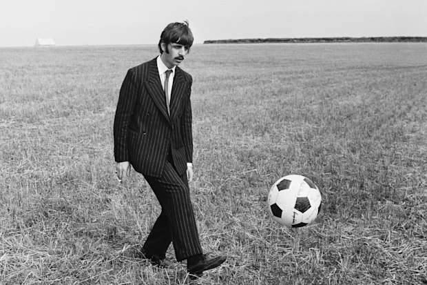 Ringo Starr on the ball.