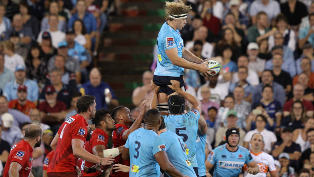 The Waratahs' set pieces were a rare bright spot in an otherwise horrible performance against the Sunwolves. 