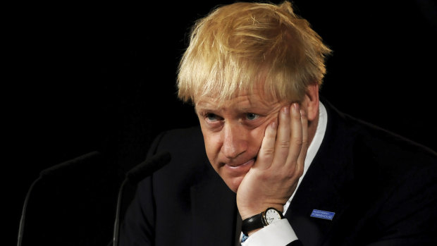 British Prime Minister Boris Johnson on Saturday.
