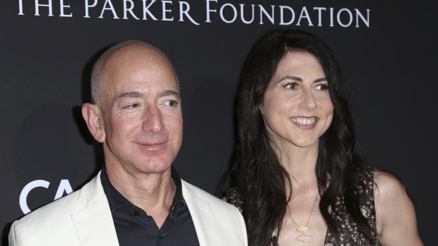 Jeff and MacKenzie Bezos were married one year before the launch of Amazon. 