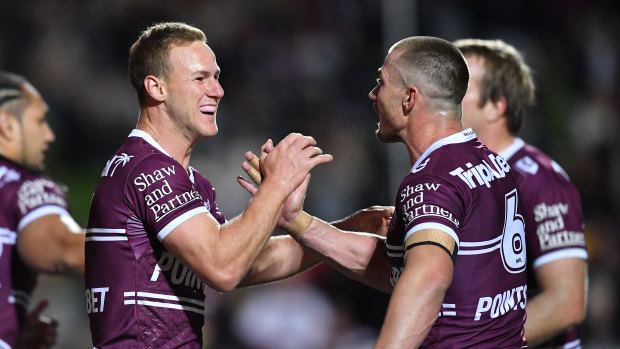 Kieran Foran has a great combination and relationship with Daly Cherry-Evans, as they showed again on Thursday night.