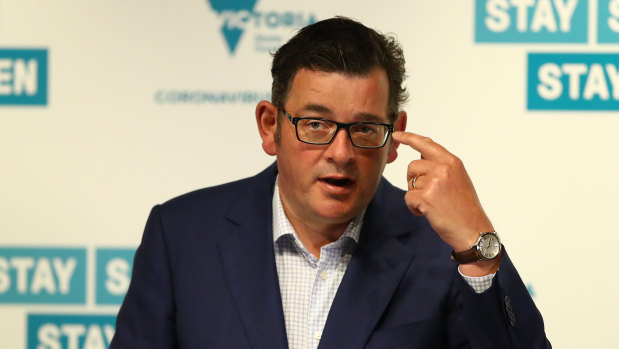 Victorian Premier Daniel Andrews.