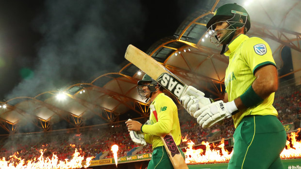 Australia and South Africa got a rain-enforced taste of the 10-over game last weekend.