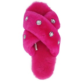 The perfect slipper for padding around your Barbie dream house.