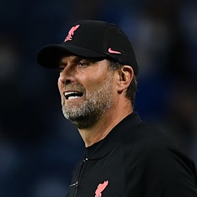 Liverpool manager Juergen Klopp is self-isolating.