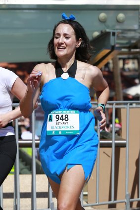 In 2019, Bethany Wormald set a world record for the fastest female marathon run dressed as a TV character.