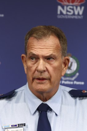 NSW Police Deputy Commissioner David Hudson.