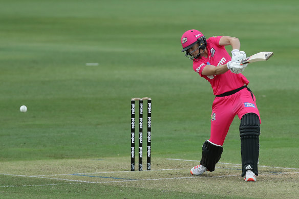 Ellyse Perry made an excellent return to cricket at North Sydney Oval on Monday.