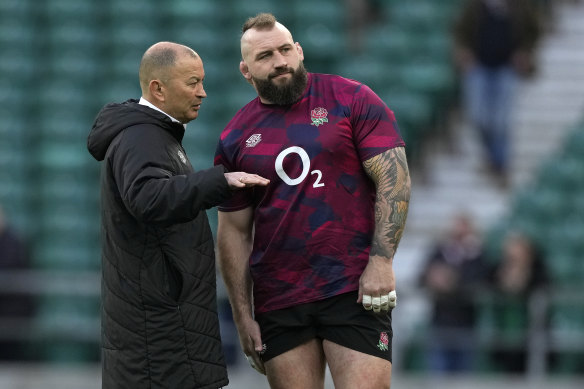 The latest ban for Marler, pictured with former England coach Eddie Jones, is set to impact his chances of a Six Nations recall.