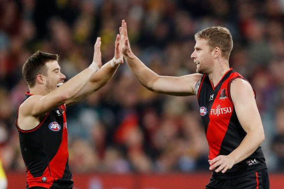 Jake Stringer and Zach Merrett are close friends.