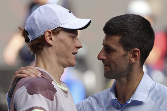 Jannik Sinner’s semi-final defeat of Novak Djokovic might prove to be a changing-of-the-guard moment in world tennis.