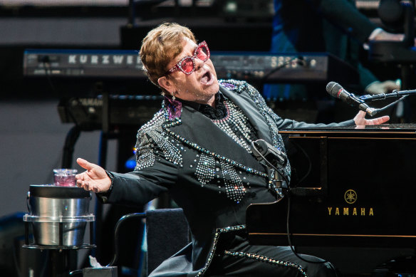 Elton John's address was among those accidentally published.
