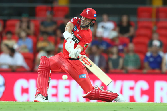 Shaun Marsh in action for the Renegades.