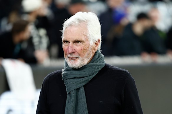 Mick Malthouse at the MCG last year.