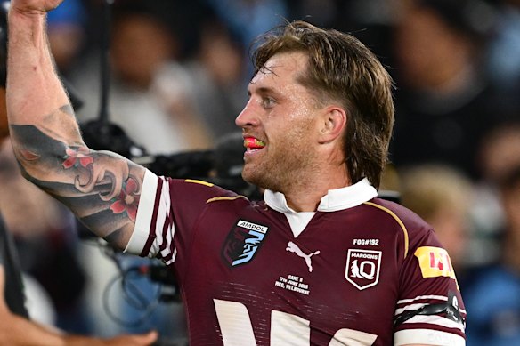 Queensland skipper and fan favourite Cameron Munster.