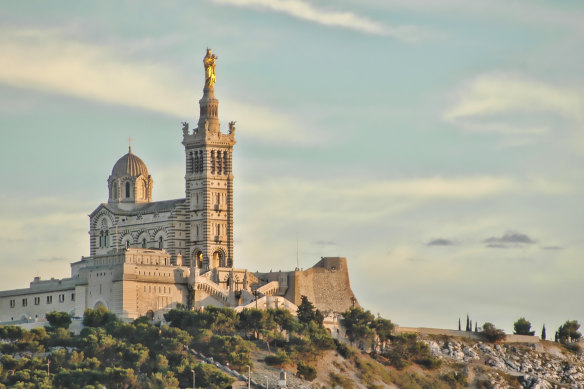 Notre Dame de la Garde – take the steep trek from Vieux Port for penance.
