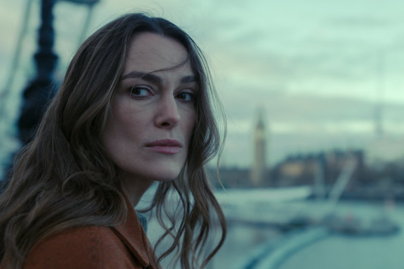 Keira Knightley in Black Doves.