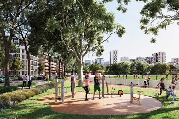 The government will spend half a billion dollars on parks and community facilities.