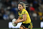 Jocelyn Kelleher made her long-awaited Jillaroos debut against Samoa.