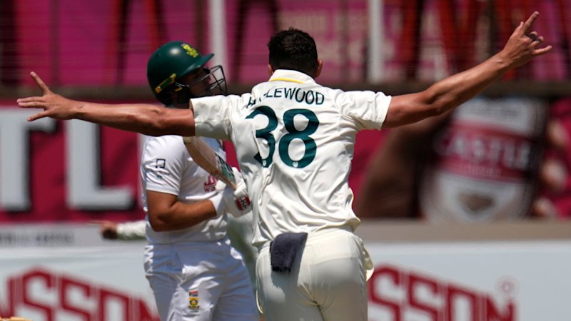 Australia claim series opener with 214-run win over Proteas; Waugh says Marnus needs to do more
