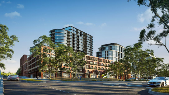An artists drawing of the planned Northcote Plaza redevelopment.