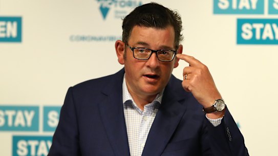 Victorian Premier Daniel Andrews.